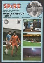 Chesterfield v Northampton Town 12-Jan-1985