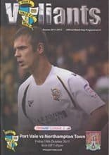 Port Vale v Northampton Town 14-Oct-2011