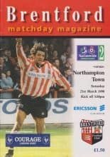 Brentford v Northampton Town 21-Mar-1998