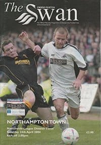 Swansea City v Northampton Town 24-Apr-2004