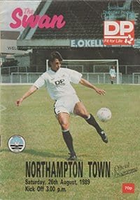 Swansea City v Northampton Town 26-Aug-1989