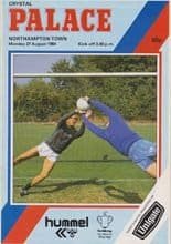 Crystal Palace v Northampton Town 27-Aug-1984