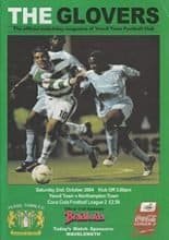 Yeovil Town v Northampton Town 02-Oct-2004