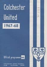 Colchester United v Northampton Town 02-Dec-1967
