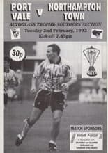 Port Vale v Northampton Town 02-Feb-1993