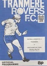 Tranmere Rovers v Northampton Town 02-May-1977
