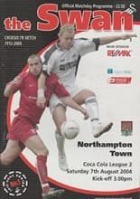 Swansea City v Northampton Town 07-Aug-2004