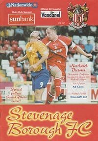 Stevenage Borough v Northwich Victoria 17-Aug-2002