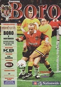 Stevenage Borough v Northwich Victoria 03-Apr-1999