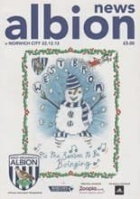 West Bromwich Albion v Norwich City 22-Dec-2012