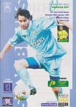 Coventry City v Norwich City 28-Jan-1995