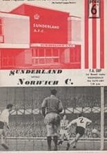 Sunderland v Norwich City 31-Jan-1968