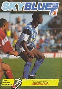Coventry City v Norwich City 04-Mar-1992