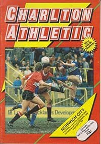 Charlton Athletic v Norwich City 06-Sep-1986