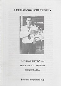 Shildon v Notts County 24-Jul-2004