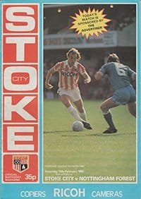 Stoke City v Nottingham Forest 12-Feb-1983