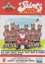 Southampton v Nottingham Forest 20-Dec-1985