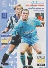 Coventry City v Nottingham Forest 26-Dec-1994