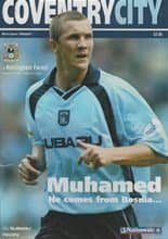 Coventry City v Nottingham Forest 31-Aug-2002