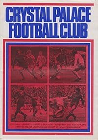 Crystal Palace v Nottingham Forest 03-Nov-1973