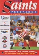 Southampton v Nottingham Forest 04-Sep-1996