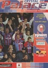 Crystal Palace v Nottingham Forest 09-Nov-2002