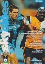 Coventry City v Nottingham Forest 09-Jan-1999