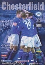 Chesterfield v Oldham Athletic 12-Jan-2002