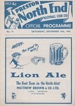 Preston North End v Leyton Orient 14-Dec-1963