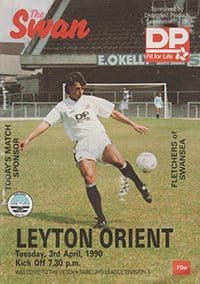 Swansea City v Leyton Orient 03-Apr-1990
