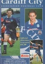 Cardiff City v Leyton Orient 04-Apr-1995