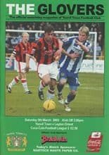 Yeovil Town v Leyton Orient 05-Mar-2005