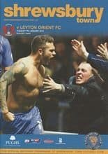 Shrewsbury Town v Leyton Orient 07-Jan-2014