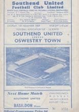 Southend United v Oswestry Town 14-Nov-1959