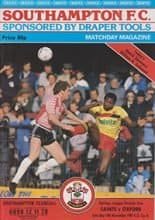 Southampton v Oxford United 14-Nov-1987
