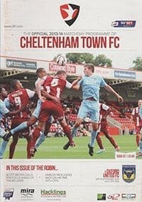 Cheltenham Town v Oxford United 14-Sep-2013