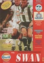 Swansea City v Oxford United 23-Sep-1995