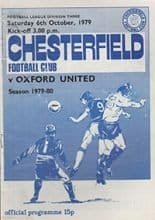 Chesterfield v Oxford United 06-Oct-1979
