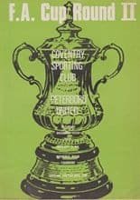 Coventry Sporting v Peterborough United 13-Dec-1975