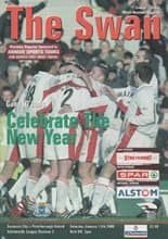 Swansea City v Peterborough United 13-Jan-2001