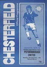 Chesterfield v Peterborough United 23-Sep-1978