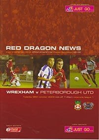 Wrexham v Peterborough United 26-Oct-2004