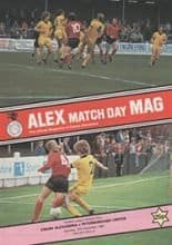 Crewe Alexandra v Peterborough United 27-Dec-1980