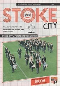 Stoke City v Peterborough United 05-Oct-1983
