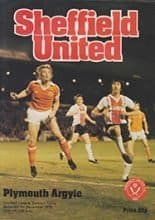 Sheffield United v Plymouth Argyle 01-Dec-1979