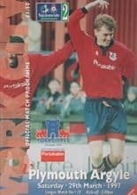 York City v Plymouth Argyle 29-Mar-1997