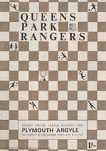 Queens Park Rangers v Plymouth Argyle 30-Dec-1967