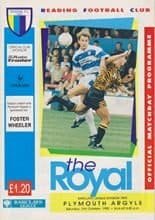Reading v Plymouth Argyle 31-Oct-1992