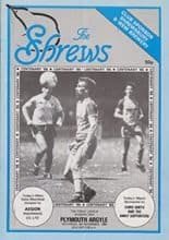 Shrewsbury Town v Plymouth Argyle 08-Nov-1986