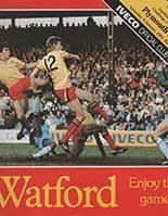 Watford v Plymouth Argyle 08-Jan-1983